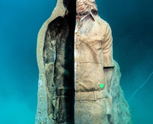 Full statue front view